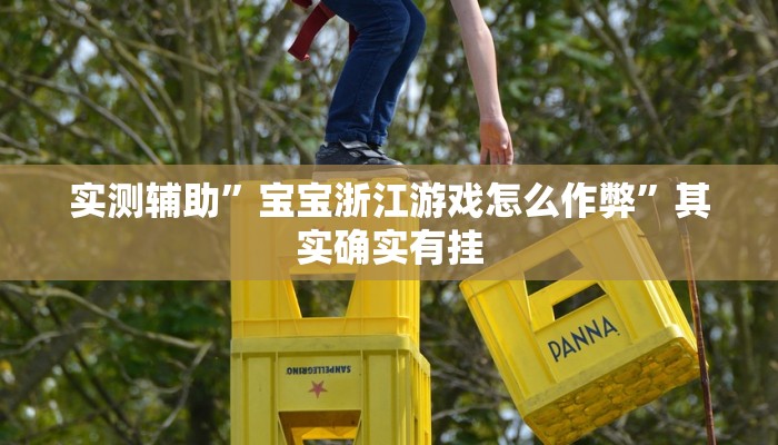 实测辅助”宝宝浙江游戏怎么作弊”其实确实有挂