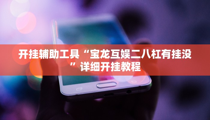 开挂辅助工具“宝龙互娱二八杠有挂没”详细开挂教程