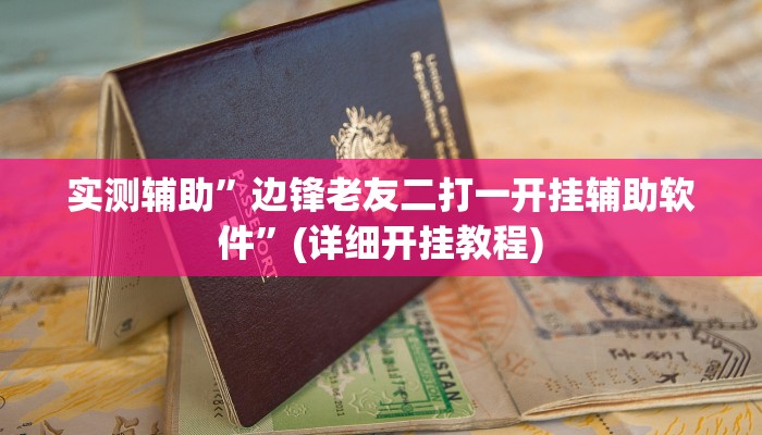 实测辅助”边锋老友二打一开挂辅助软件”(详细开挂教程)
