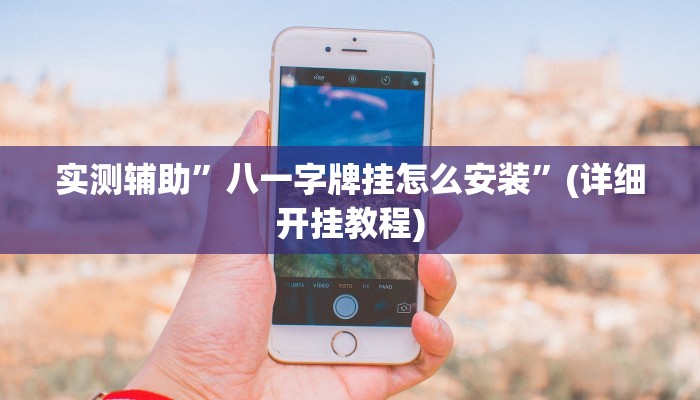 实测辅助”八一字牌挂怎么安装”(详细开挂教程)
