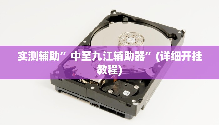实测辅助”中至九江辅助器”(详细开挂教程)