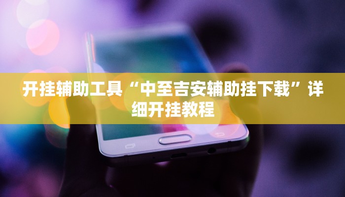 开挂辅助工具“中至吉安辅助挂下载”详细开挂教程