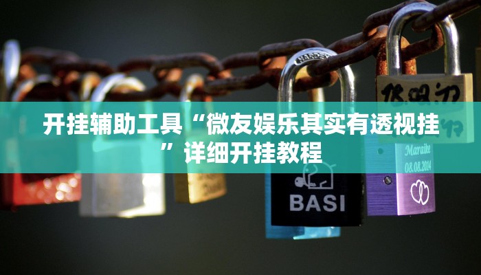 开挂辅助工具“微友娱乐其实有透视挂”详细开挂教程