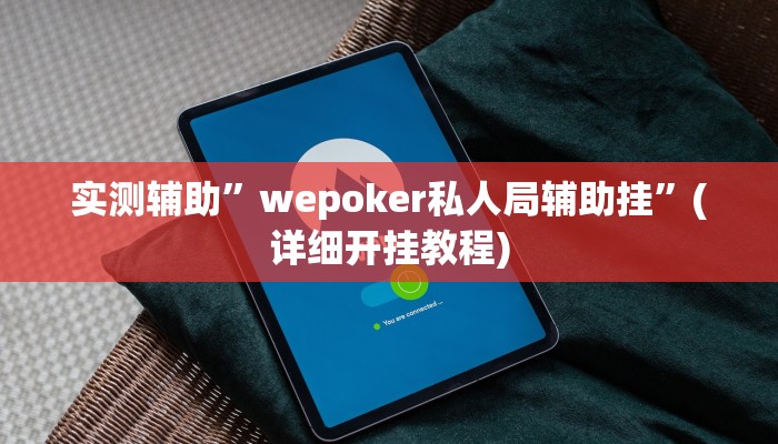 实测辅助”wepoker私人局辅助挂”(详细开挂教程)