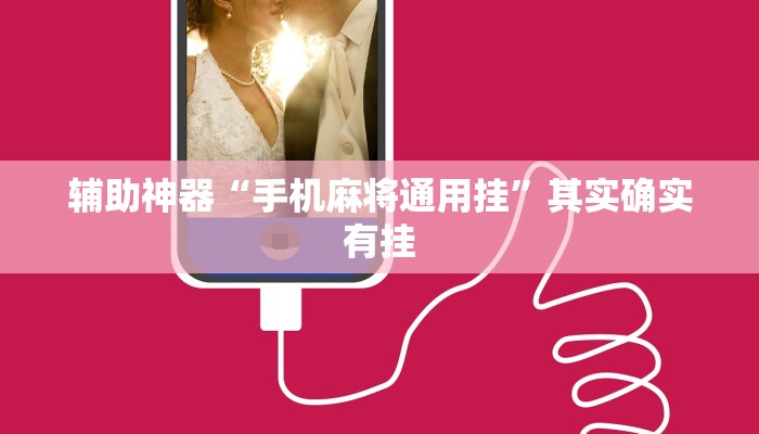 辅助神器“手机麻将通用挂”其实确实有挂