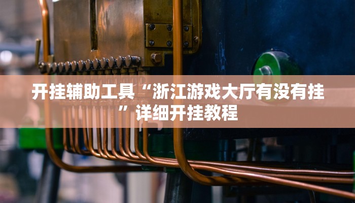 开挂辅助工具“浙江游戏大厅有没有挂”详细开挂教程