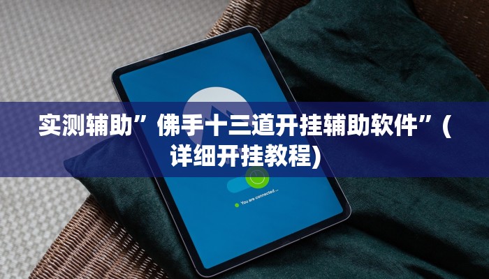 实测辅助”佛手十三道开挂辅助软件”(详细开挂教程)