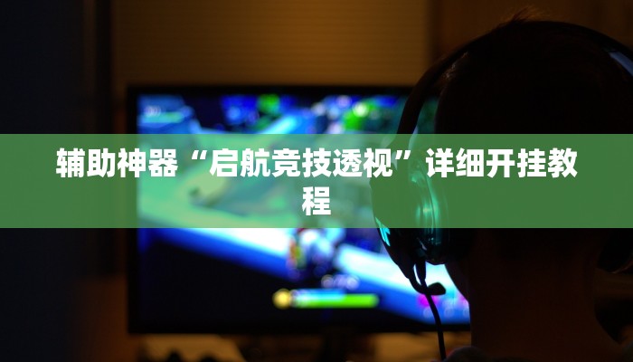辅助神器“启航竞技透视”详细开挂教程
