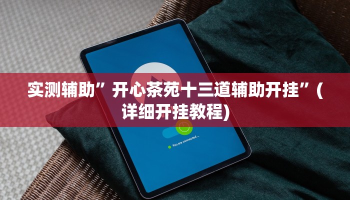 实测辅助”开心茶苑十三道辅助开挂”(详细开挂教程)