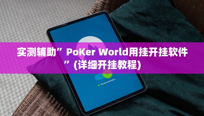实测辅助”PoKer World用挂开挂软件”(详细开挂教程)