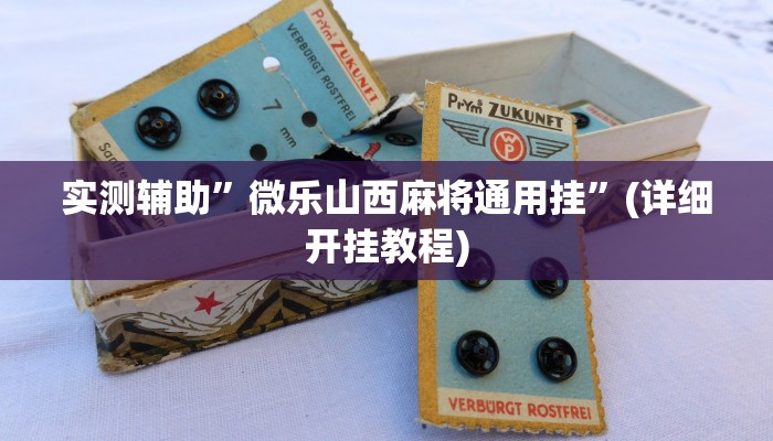 实测辅助”微乐山西麻将通用挂”(详细开挂教程)