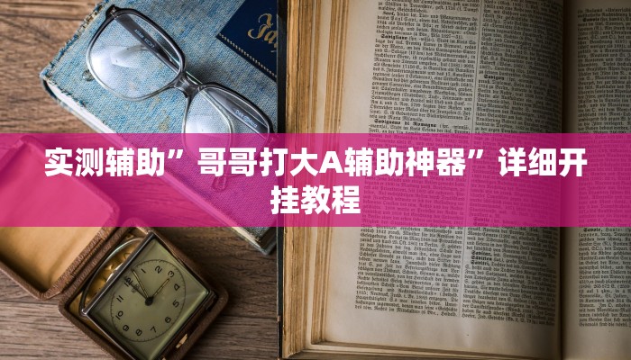 实测辅助”哥哥打大A辅助神器”详细开挂教程