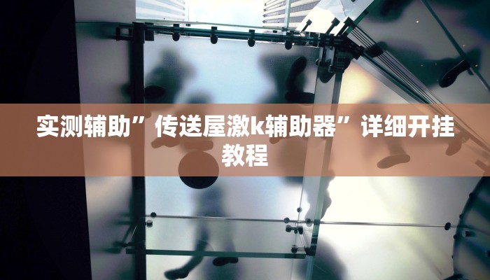 实测辅助”传送屋激k辅助器”详细开挂教程