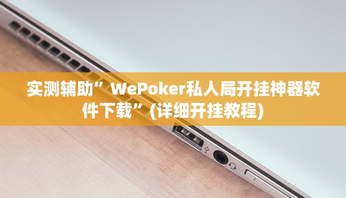 实测辅助”WePoker私人局开挂神器软件下载”(详细开挂教程)