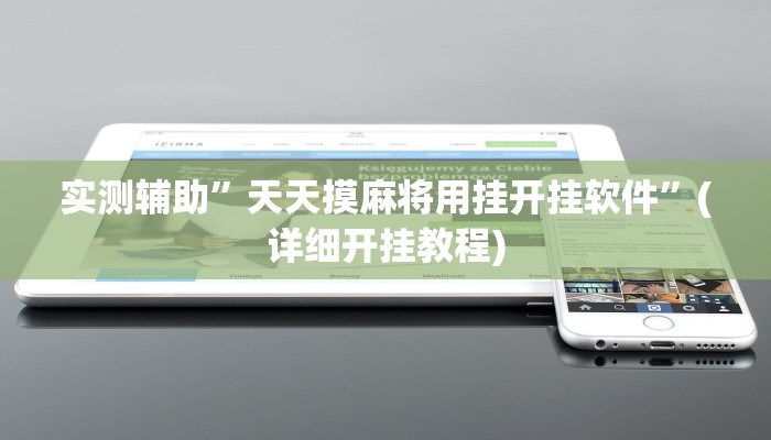 实测辅助”天天摸麻将用挂开挂软件”(详细开挂教程)