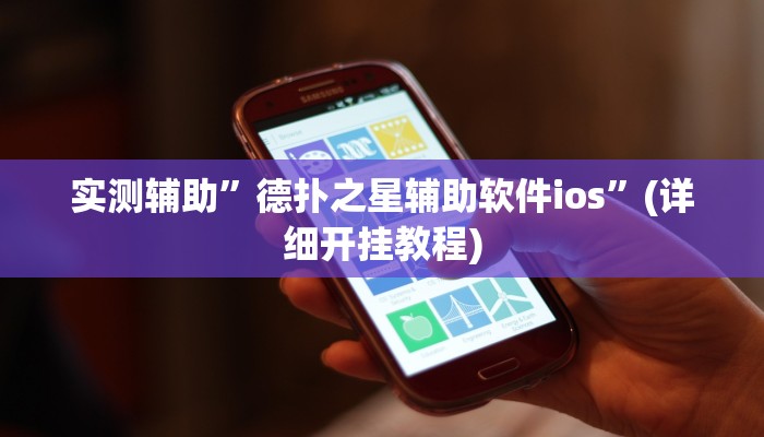 实测辅助”德扑之星辅助软件ios”(详细开挂教程)