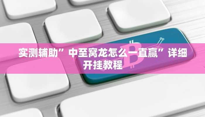 实测辅助”中至窝龙怎么一直赢”详细开挂教程