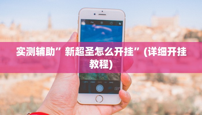 实测辅助”新超圣怎么开挂”(详细开挂教程)