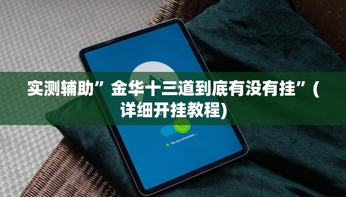 实测辅助”金华十三道到底有没有挂”(详细开挂教程)