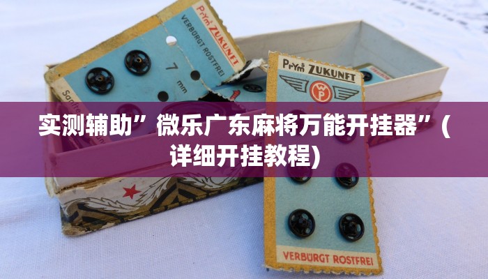 实测辅助”微乐广东麻将万能开挂器”(详细开挂教程)