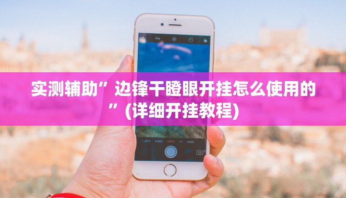 实测辅助”边锋干瞪眼开挂怎么使用的”(详细开挂教程)