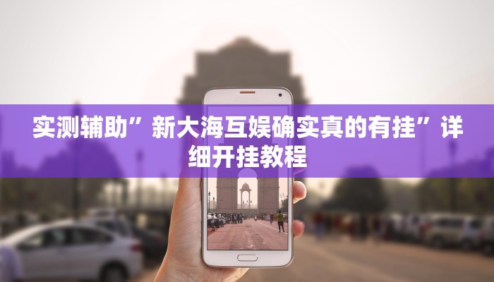 实测辅助”新大海互娱确实真的有挂”详细开挂教程