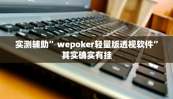 实测辅助”wepoker轻量版透视软件”其实确实有挂