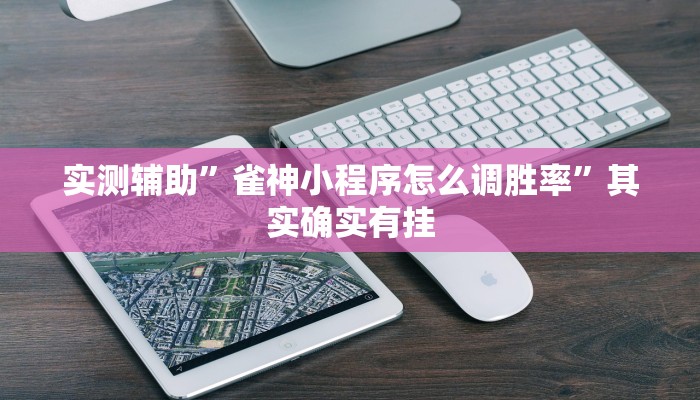 实测辅助”雀神小程序怎么调胜率”其实确实有挂