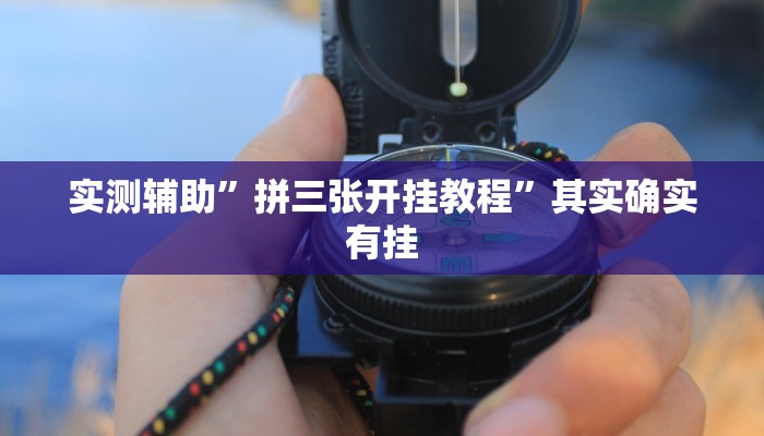 实测辅助”拼三张开挂教程”其实确实有挂