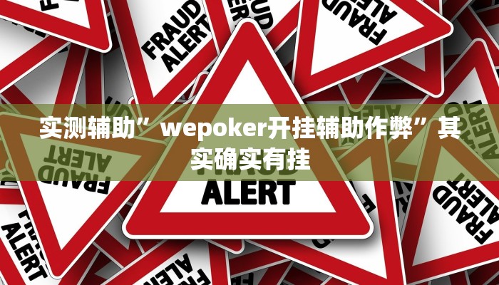 实测辅助”wepoker开挂辅助作弊”其实确实有挂
