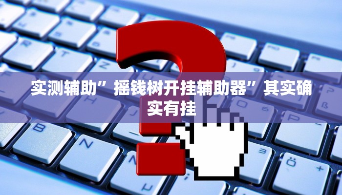 实测辅助”摇钱树开挂辅助器”其实确实有挂