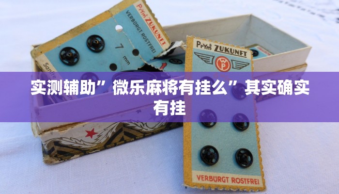 实测辅助”微乐麻将有挂么”其实确实有挂
